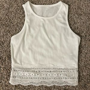White tank top from SHEIN size XS
